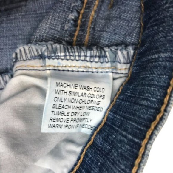 ROCK 47 Wrangler Jeans Bootcut Ultra Low Rise Rodeo Embellish 30x30 - Picture 10 of 12